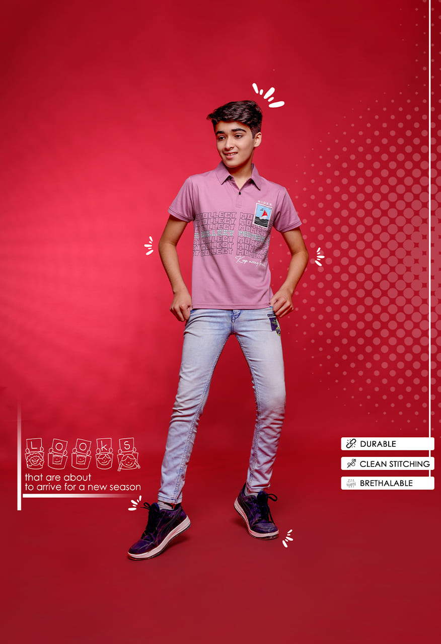 8t9 degree Boys Printed Tshirts