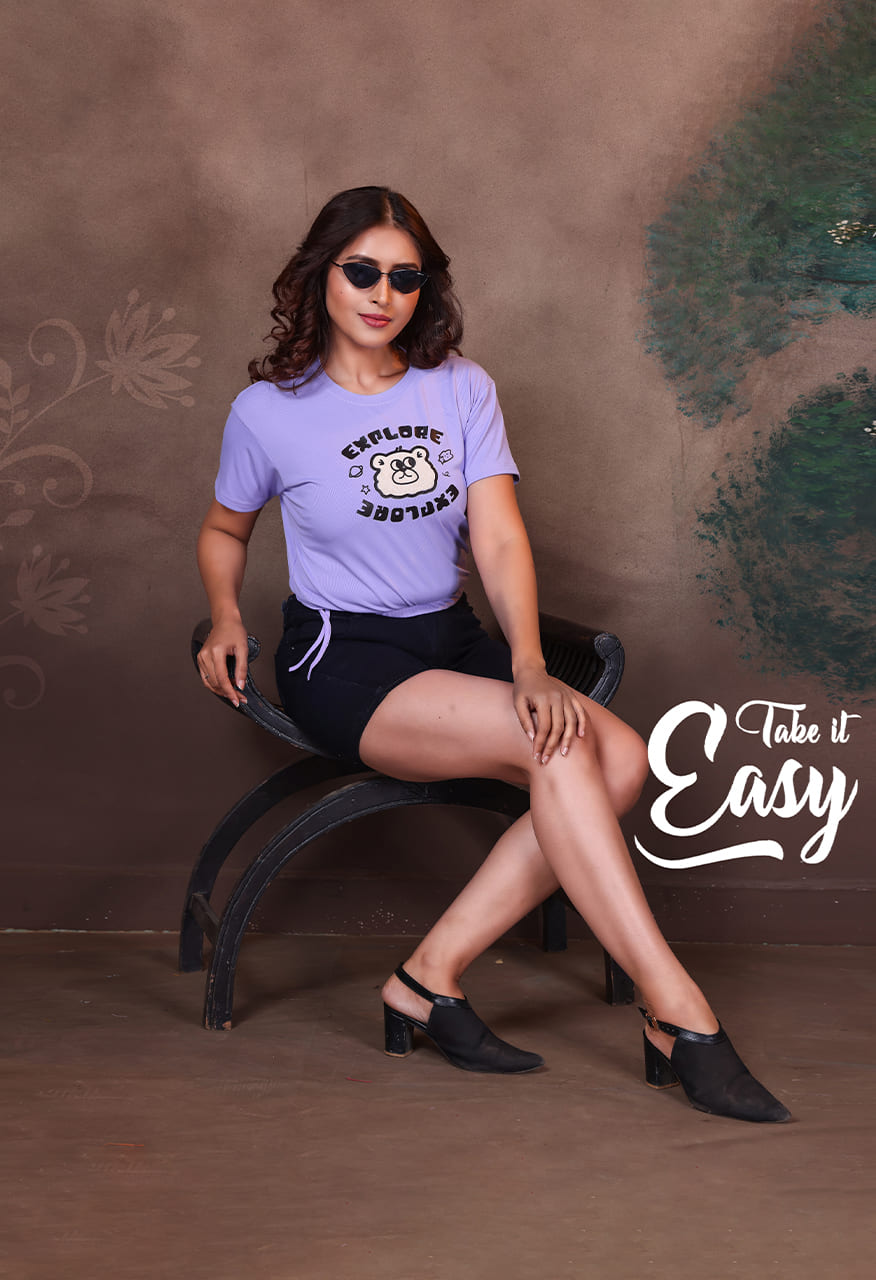 8t9 degree Girls Printed Tshirts