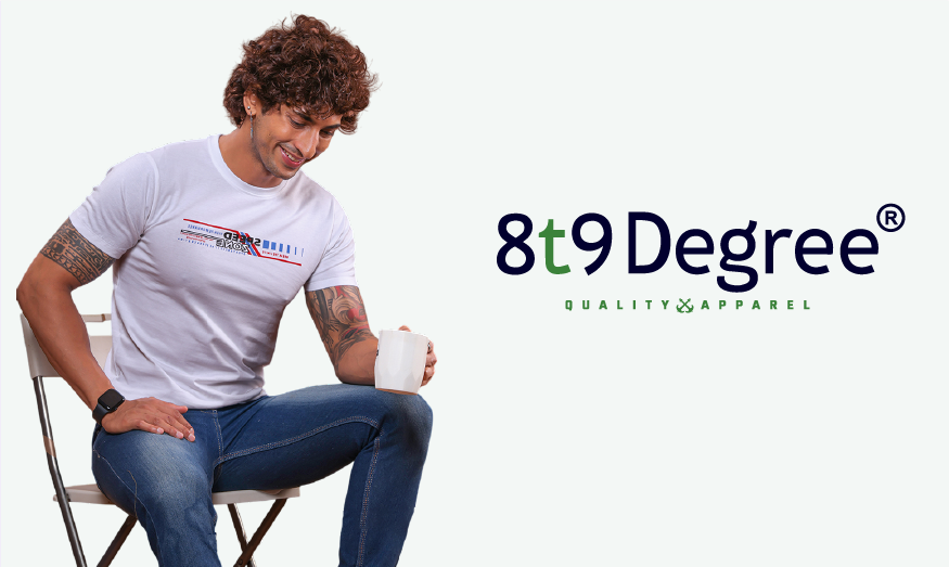 8t9 degree Men Printed Round Neck Tshirts